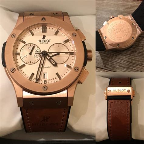 hublot geneve leather strap watch|hublot watches geneve collection.